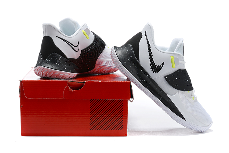 2020 Men Nike Kyrie Irving III Low White Black Yellow Shoes